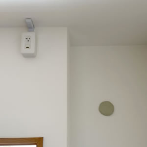 エアコン穴および、専用単独電源配線電気工事(神奈川県川崎市多摩区)